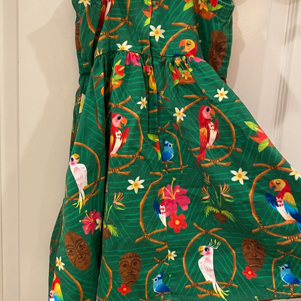 Disney Parks Enchanted Tiki Room youth dress - Picture 6 of 9